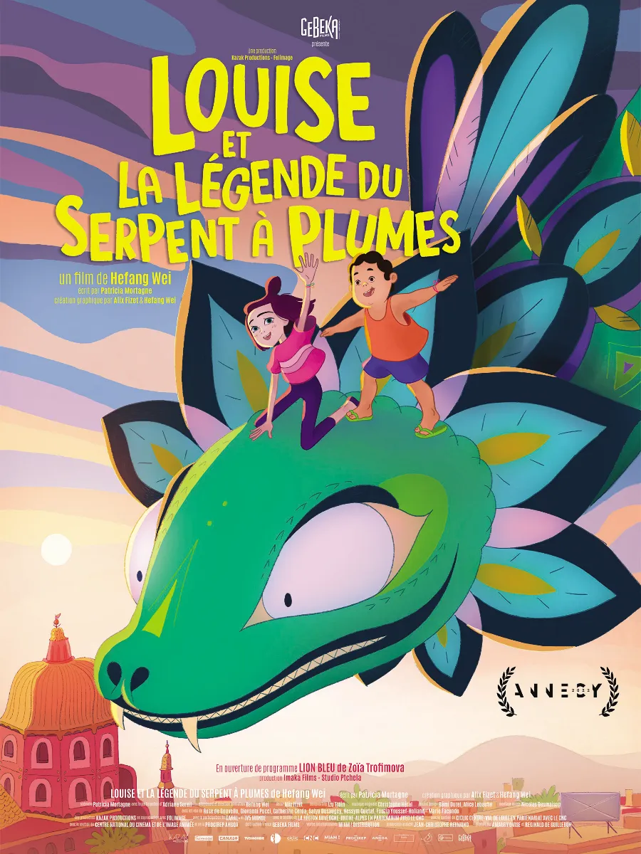 Affiche - Louise et la légende du serpent à plume