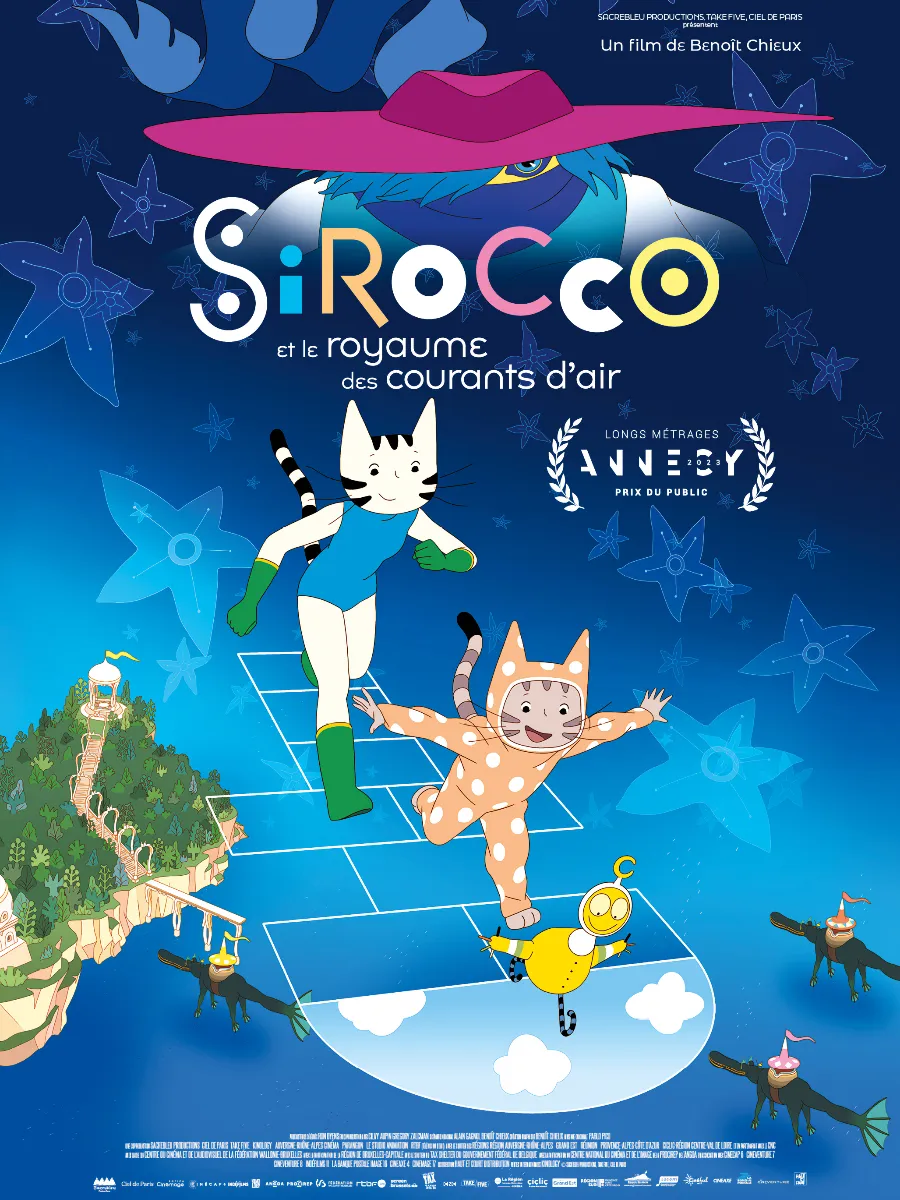 Affiche - Sirocco et le royaume des courants d'air