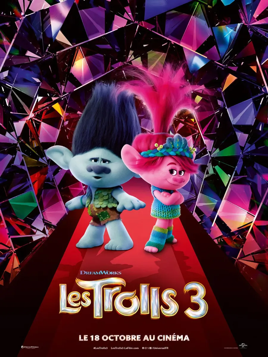 Affiche - Les trolls 3