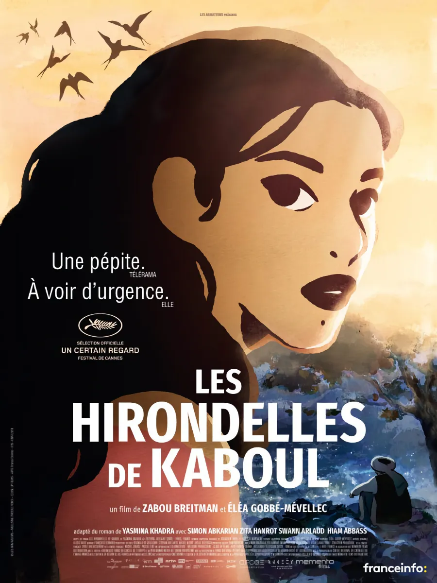 Affiche - Hirondelles de Kaboul