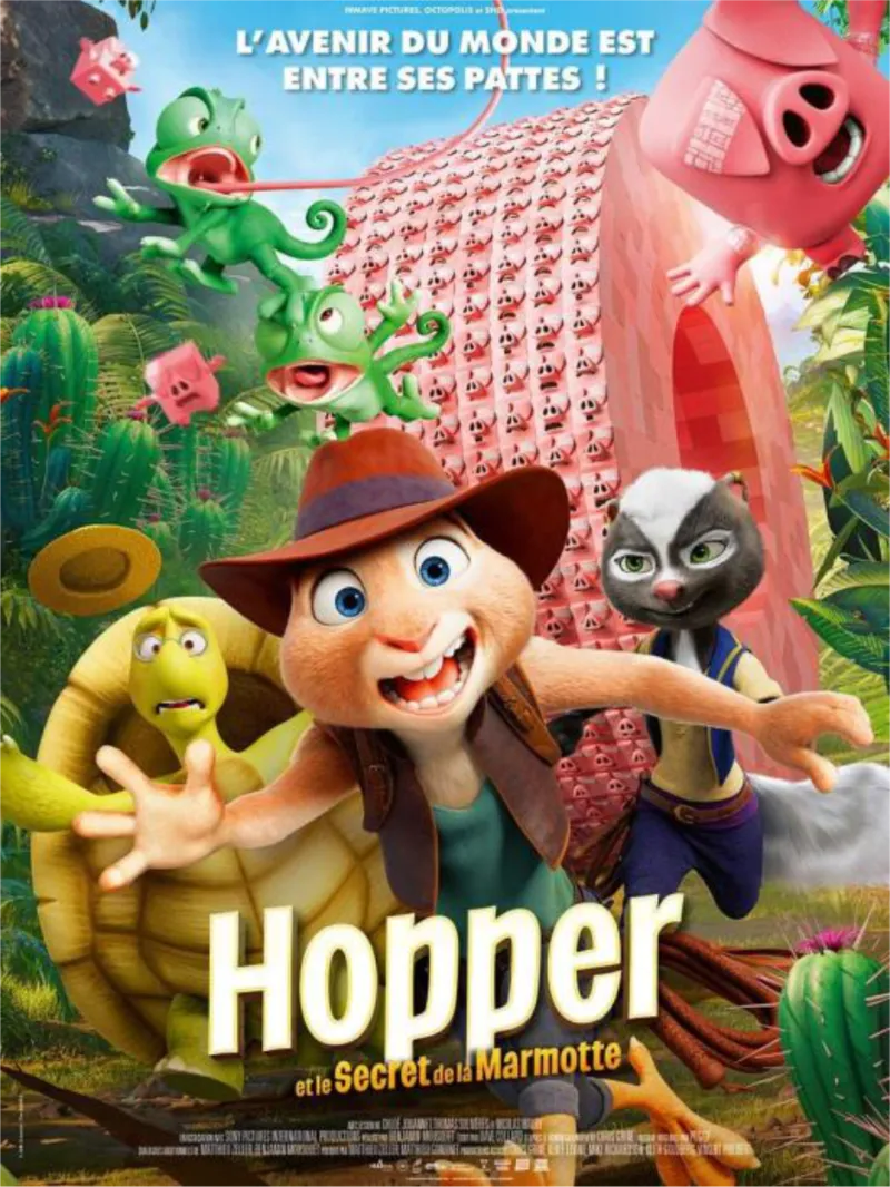 Affiche Hopper et le secret de la Marmotte